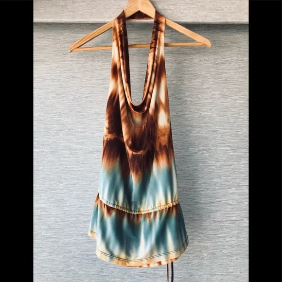 Vintage❣️Funkadelic 🎭 Cowl Neck Halter - Picture 4 of 5